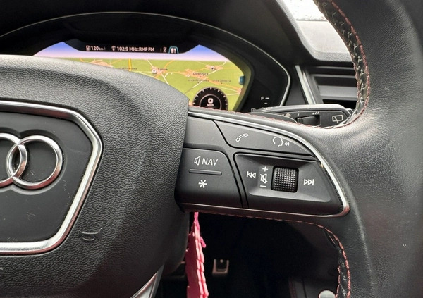 Audi SQ5 cena 164900 przebieg: 67000, rok produkcji 2019 z Wojkowice małe 742